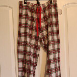 H&H Heart and Heritage New Men's Cotton Flannel Sleep/Lounge Pants Plaid  Large